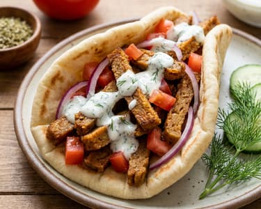 Növényi alapú gyros