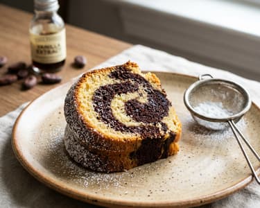 Vegán piskótatekercs