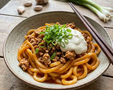 Mapo tofu udon