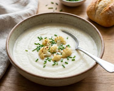 Krémes karfiolleves