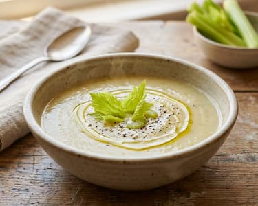 Creamy Celery Soup | Silky and Filling
