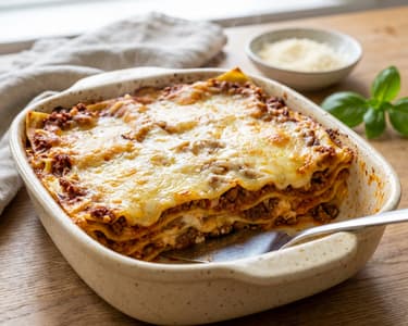Lasagne bolognai mártással