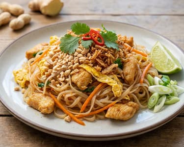 Pad Thai | Autentikus thai tészta csirkehússal