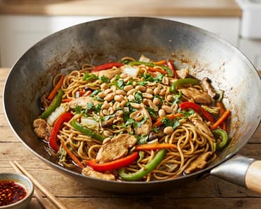 Sült tészta csirkehússal