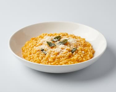 Olasz sütőtökös rizottó