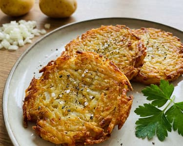 Hash Browns – Crispy American Potato Pancakes