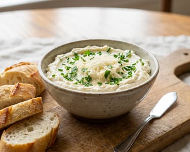 Klasszikus fokhagymás sajtkrém
