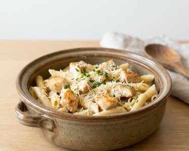 Creamy Chicken Pasta with Parmesan