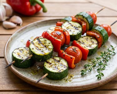 Grilled Vegetable Skewers | Easy Summer Grill Recipe