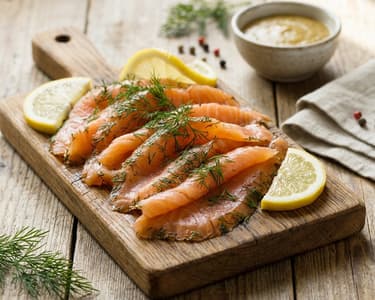 Marinated Salmon - Gravlax (Kifli Cooks)