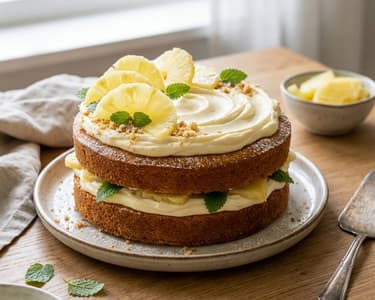 „Naked” torta vaníliás krémmel