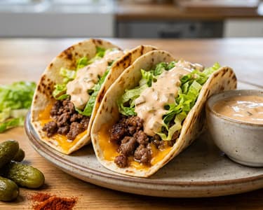 Big Mac tacos | Gyors és szaftos vacsora