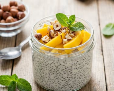 Mango Chia Yogurt | Healthy Breakfast