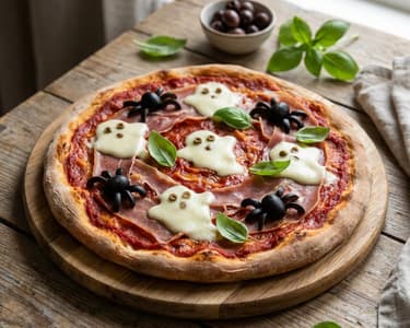 Halloween Pizza | Frighteningly Delicious Dinner