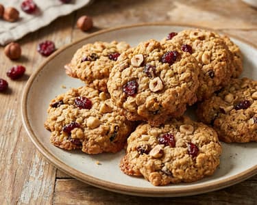 Crispy Oatmeal Cookies | Healthy Snack