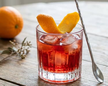 Negroni koktél klasszikus recept