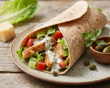 Cézár wrap | Gyors és egészséges ebéd