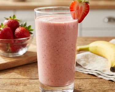 Epres-banános smoothie kefírrel