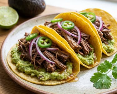 Tépett marhahúsos taco | Szaftos mexikói kedvenc