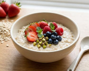 Protein Oatmeal with Berries