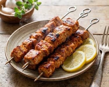 Pinchos Morunos - Spanyol fűszeres sertésnyársak