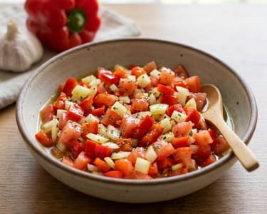 Ensalada Criolla | Argentin zöldségsaláta