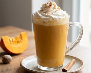 Pumpkin Spice Latte sült sütőtökkel