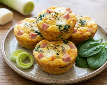 Mozzarellás tojásmuffin | Gyors és fehérjedús reggeli