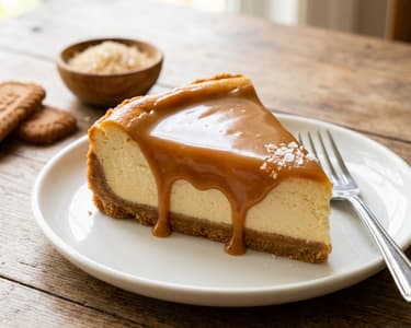Caramel cheesecake | Creamy and silky dessert