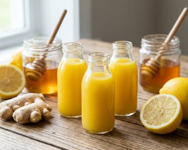 Ginger Shots | Natural Immune-Boosting Vitamin Bomb