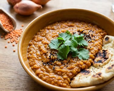Red Lentil Dhal | Quick Indian One-Pot Meal