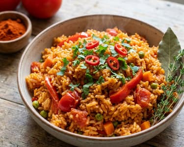 Jollof rizs