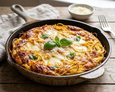 Frittata di pasta – Olasz tésztalepény maradékból