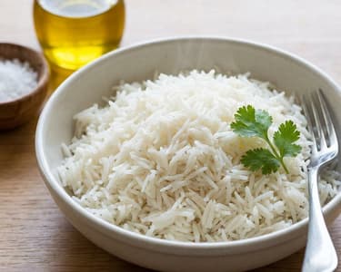 Indian style basmati rice | Fluffy and fragrant side dish