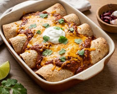 Mexikói enchiladas | Szaftos marhahúsos vacsora