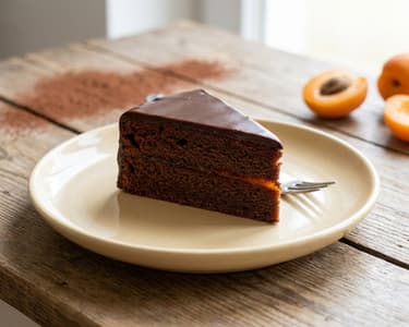 Sacher-torta | Egészségesebb csokoládés klasszikus