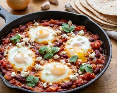 Mexican Breakfast Eggs (Huevos Rancheros)