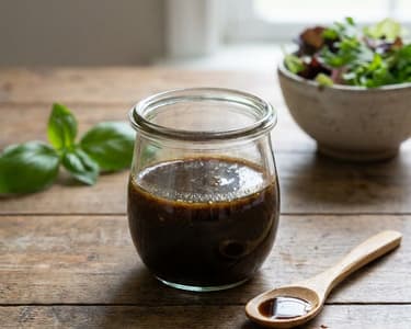 Balsamic Dressing | Quick and Silky Salad Dressing