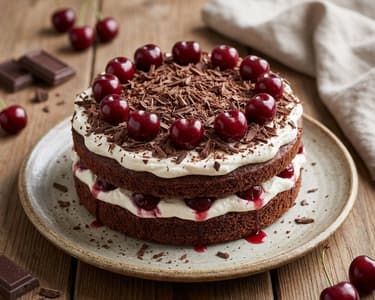Fekete-erdő torta (Švarcvaldský dort)