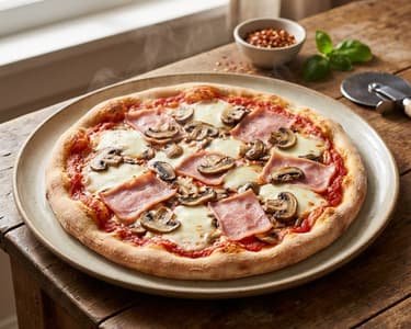 Pizza Capricciosa | Ropogós olasz klasszikus