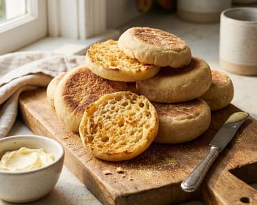 English Muffin | Homemade Breakfast Pastry