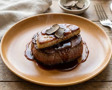Steak Rossini | Ünnepi marhabélszín foie gras-val