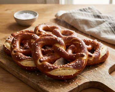 Homemade Salted Pretzels