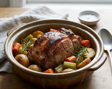 Rosemary Pork Roast with Vegetables