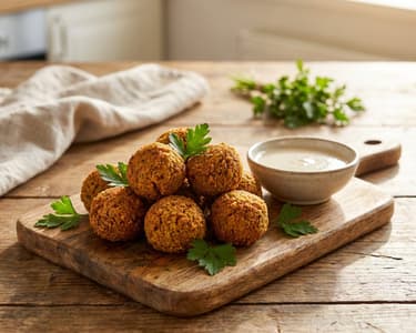 Crispy Homemade Falafel