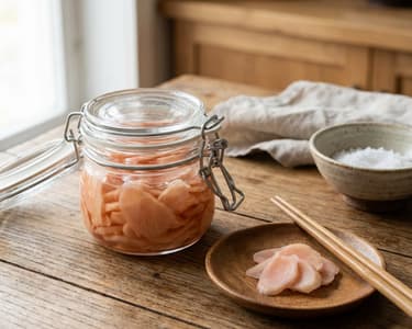 Homemade Pickled Ginger