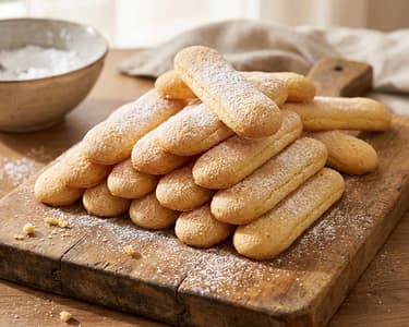 Homemade Ladyfingers | Soft and Crispy Recipe