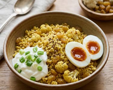 Karfiolos bulgur | Gyors és egészséges fitnesz ebéd