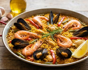 Spanish Seafood Paella