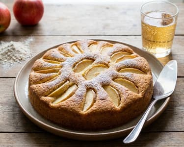 Apple Cake with Lemonade | Easy and Juicy Dessert